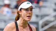 Alize Cornet given code violation at US Open for changing her top mid-game