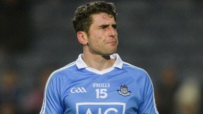 Bernard Brogan brought his newborn twins onto pitch to celebrate Dublin win