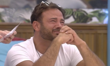 Ryan was left in tears after finally hearing from his family on CBB last night