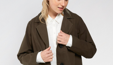 This coat has INSIDE pockets so you never have to carry a handbag again