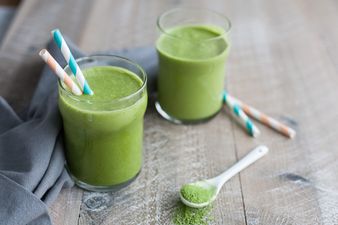 This matcha coconut smoothie is what you should be starting your day with