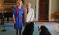 President Higgins’ dog totally stole the show in a meeting yesterday