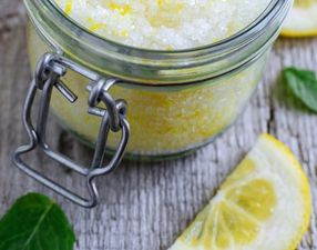 This lemon sugar body scrub is the beauty treat you deserve this Sunday