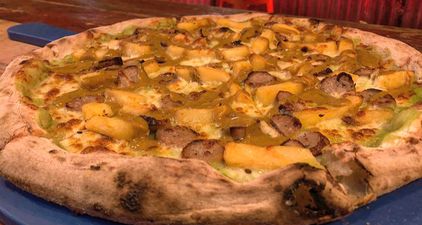 Curry chip pizza is now a thing and we couldn’t be happier about it