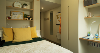 This student accommodation in Dublin includes a CINEMA room so it’s back to college we go