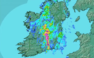 Met Éireann has issued an Orange weather warning for 13 counties