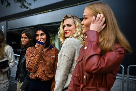 One daring coat trend absolutely dominated at London Fashion Week