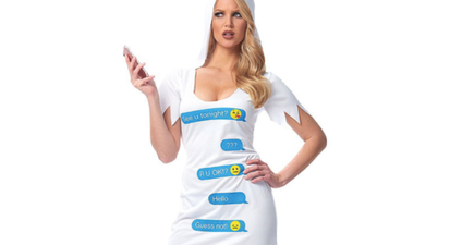 A ‘ghosted’ Halloween costume exists and yeah, we know what we’re going as