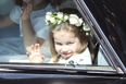 Princess Charlotte did the cutest thing at a family friend’s wedding last weekend