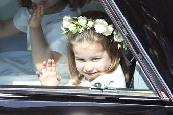 Princess Charlotte did the cutest thing at a family friend’s wedding last weekend