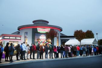 Krispy Kreme has officially opened its first store in Ireland