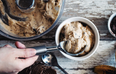You can make this vegan peanut butter chocolate chunk ice cream in MINUTES