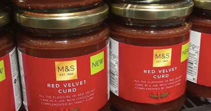 M&S is now selling red velvet cake spread and sweet mother, hold us back