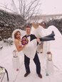 Irish couple who married in an igloo during Storm Emma finally tie the knot