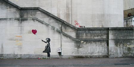 Banksy painting ‘self destructs’ after being sold for €1.1million