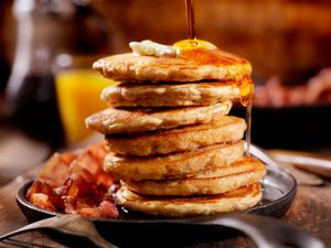 It’s Pancake Tuesday, and we suggest you try these Nutella-stuffed banana pancakes