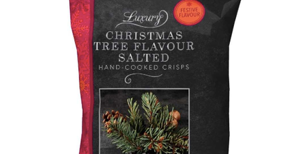 Christmas tree flavoured crisps will be a thing soon and we are very intrigued, indeed