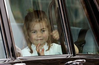 Princess Charlotte takes after her mum with this hilarious side-eye look