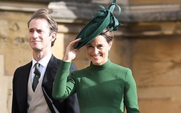 Pippa Middleton has been spotted entering the Lindo Wing
