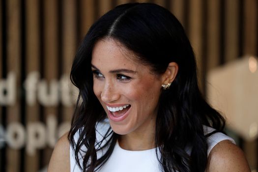 Meghan just wore a fab tuxedo dress to make a speech - but we're OBSESSED with her shoes