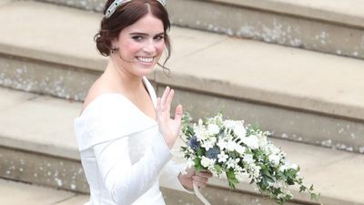Princess Eugenie’s third wedding dress is a total break from royal tradition