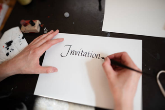 This has to be the strangest wedding invite ever received by another human being