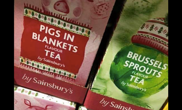 This supermarket is selling ‘sprouts’ and ‘pigs in blankets’ flavoured tea