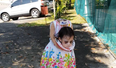 This two-year-old girl has won Halloween with her headless costume