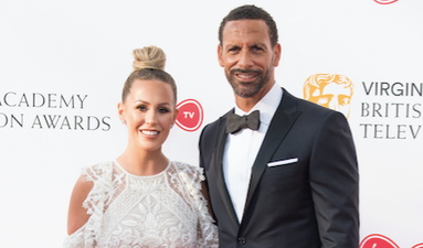 Huge congrats! Rio Ferdinand and Kate Wright are engaged