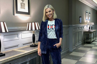 We absolutely adore Pippa O’Connor’s red tartan River Island blazer