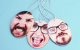 Yes PLEASE! You can now get a car air freshener with your best friend’s face on it