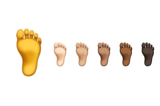 feet emoji