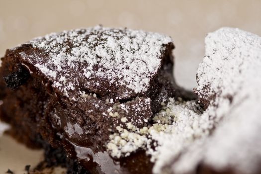This gooey Swedish chocolate cake is ideal for dark November evenings