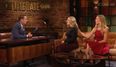 Victoria Smurfit’s daughter, Evie, praised for bravely opening up about rare eye condition on Late Late Show