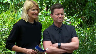 Holly caused a pretty big continuity error during last night’s I’m A Celeb