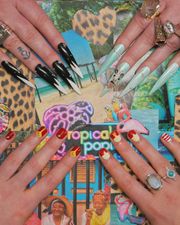Tropical Popical has partnered with McDonald’s for a special festive manicure menu