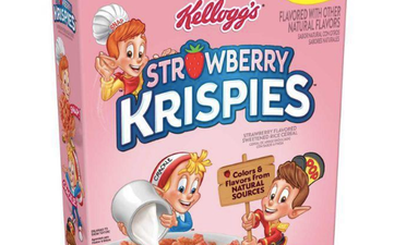 Strawberry Rice Krispies exist in this world and we need them in our bellies ASAP