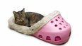 Lads! Croc-shaped PET BEDS exist, and we actually kind of love them