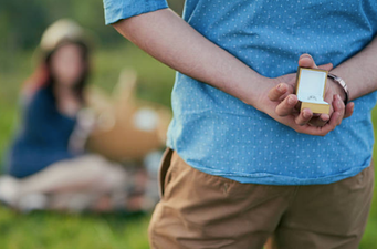 Man proposes to woman… by hiding the ring inside of his penis
