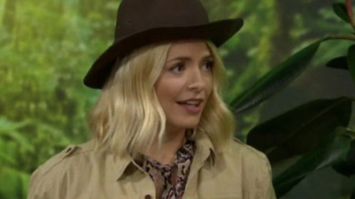 Yikes! Looks like Holly’s feud with Noel Edmonds has continued on the I’m A Celeb set
