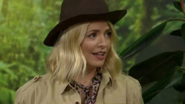 Looks like Holly's feud with Noel Edmonds has continued on the I'm A Celeb set