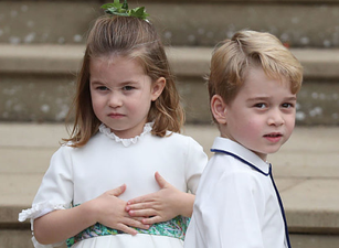 Royal fans are freaking out over this never-before-seen framed photo of George and Charlotte