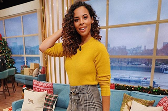 Rochelle Humes is wearing the most gorgeous €150 designer dress