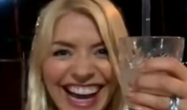 Here’s the full video of Holly appearing with a margarita on TV this morning