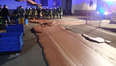A sweet mess – 25 firefighters called to the scene of a massive chocolate spill in Germany