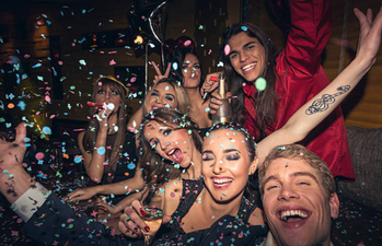 Irish people have spent a lot of money on food and drink over the festive season