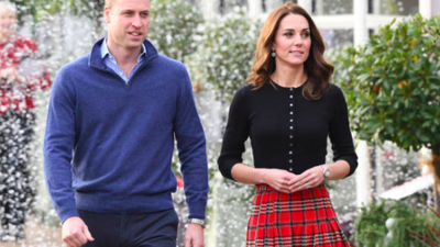 Prince William and Kate Middleton have released their family Christmas card and it is TOO cute