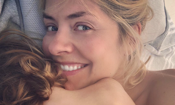 Holly Willoughby's causing a debate on Instagram with her latest photo of her kids