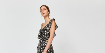 This €60 Warehouse dress is now reduced and MADE for dancing in this Christmas
