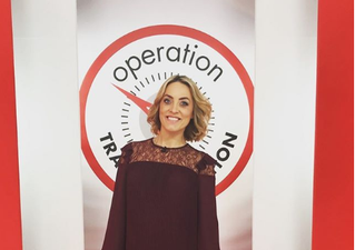 Kathryn Thomas shared an adorable Christmas photo of baby Ellie and it’s too much